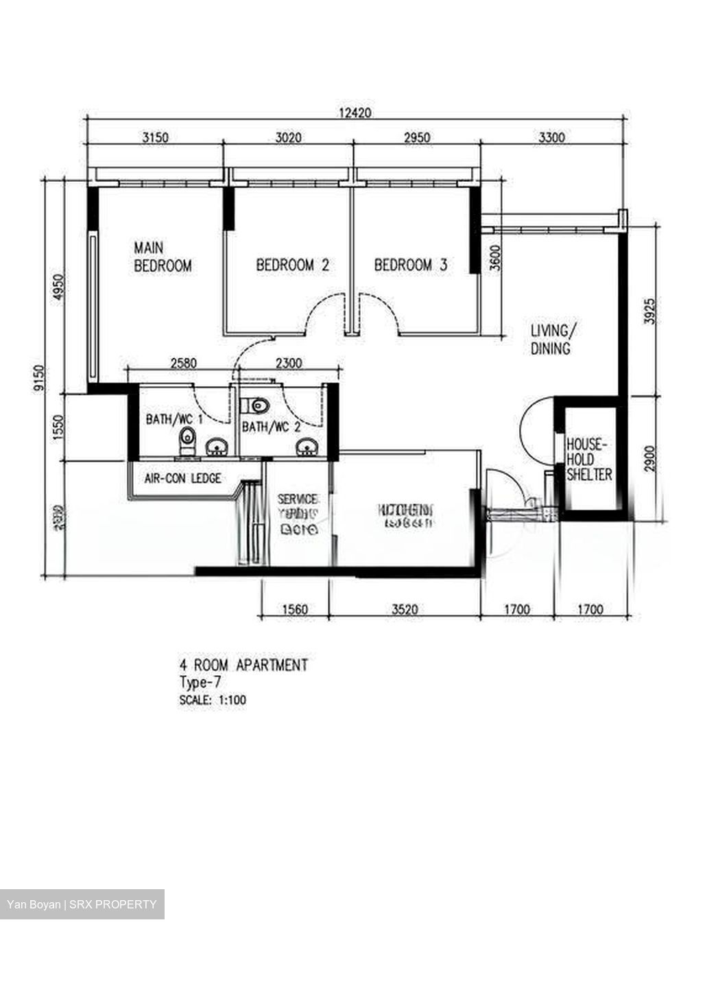 Blk 506B Angsana Breeze @ Yishun (Yishun), HDB 4 Rooms #614846111